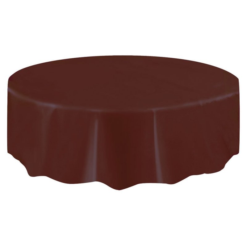 High Quality Water proof White Black Disposable Plastic Solid 108 inch round tablecloth 120 inch For Party Birthday Kitchen