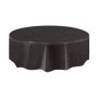 High Quality Water proof White Black Disposable Plastic Solid 108 inch round tablecloth 120 inch For Party Birthday Kitchen