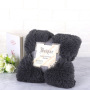 New Soft Long Shaggy Fuzzy Fur Faux Fur Warm Elegant Cozy with Fluffy Sherpa Throw Blanket Bed Sofa Blanket