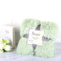 New Soft Long Shaggy Fuzzy Fur Faux Fur Warm Elegant Cozy with Fluffy Sherpa Throw Blanket Bed Sofa Blanket