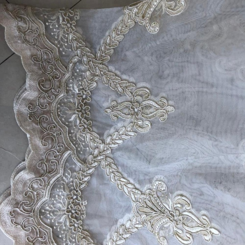 french lace wedding backdrop curtains luxury