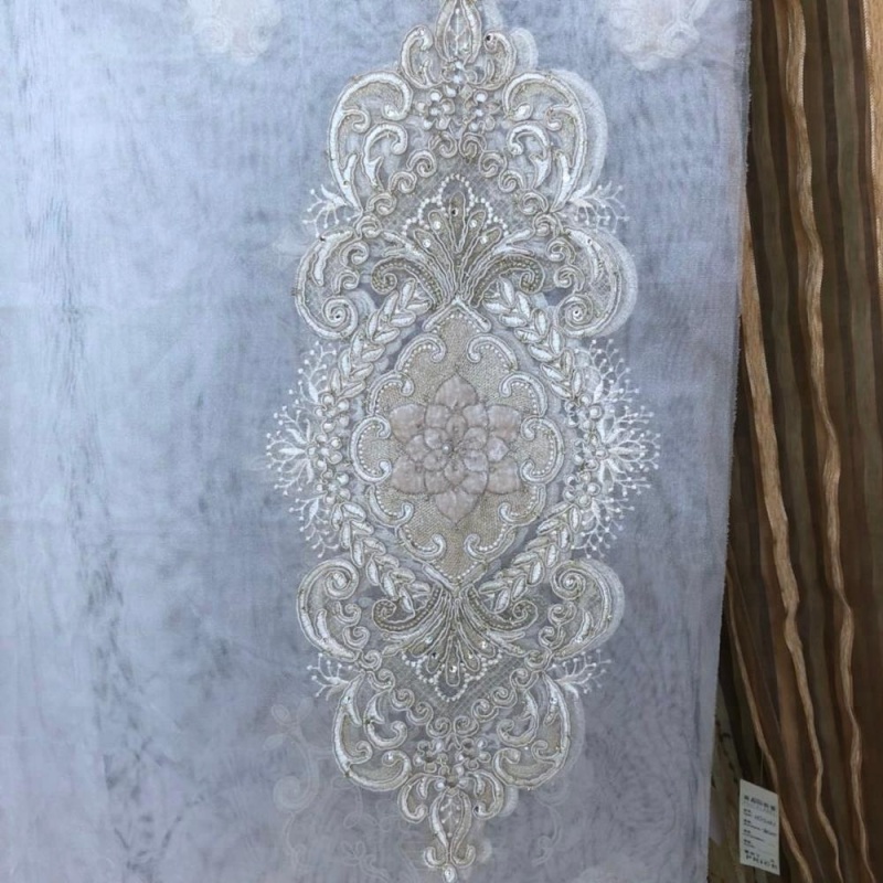 french lace wedding backdrop curtains luxury