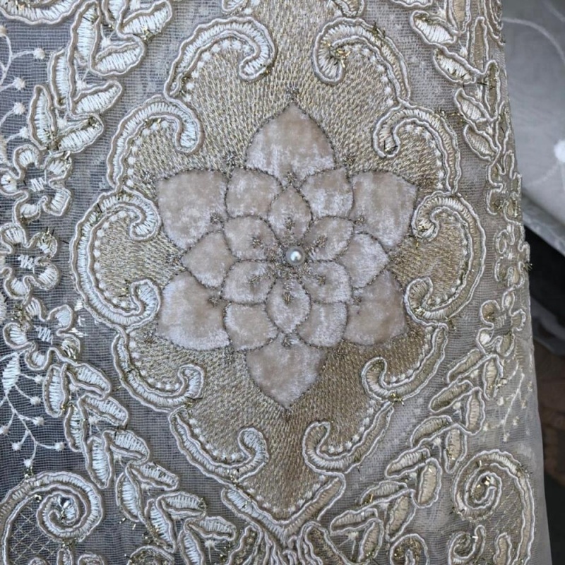 french lace wedding backdrop curtains luxury