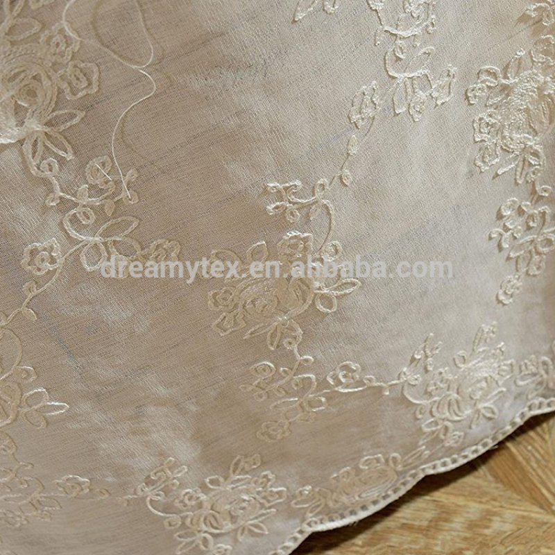 High Quality Cheap Ready Made custom stock lots austrian sheer curtains