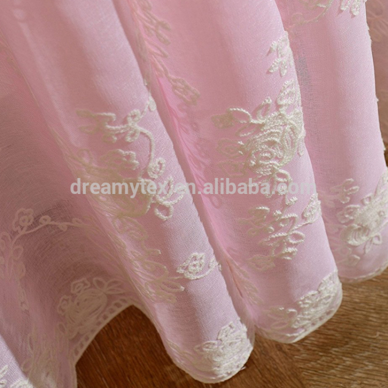 High Quality Cheap Ready Made custom stock lots austrian sheer curtains