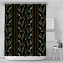 High quality durablepolyester bathroom curtain Shower Curtain geometric print design Waterproof 3D Shower Curtain
