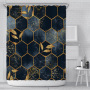 High quality durablepolyester bathroom curtain Shower Curtain geometric print design Waterproof 3D Shower Curtain
