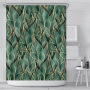 High quality durablepolyester bathroom curtain Shower Curtain geometric print design Waterproof 3D Shower Curtain