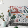 All Match Throw Blanket Sofa Decorative Slipcover Warm Design Cobertor on Beds Fawn/Pastoral Non-slip Tassel Blankets/