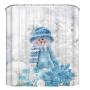 Printed Animal Shower Curtain Bathroom, Bathroom Shower Printed Cute Chic Microfiber Fabric Bath Curtains