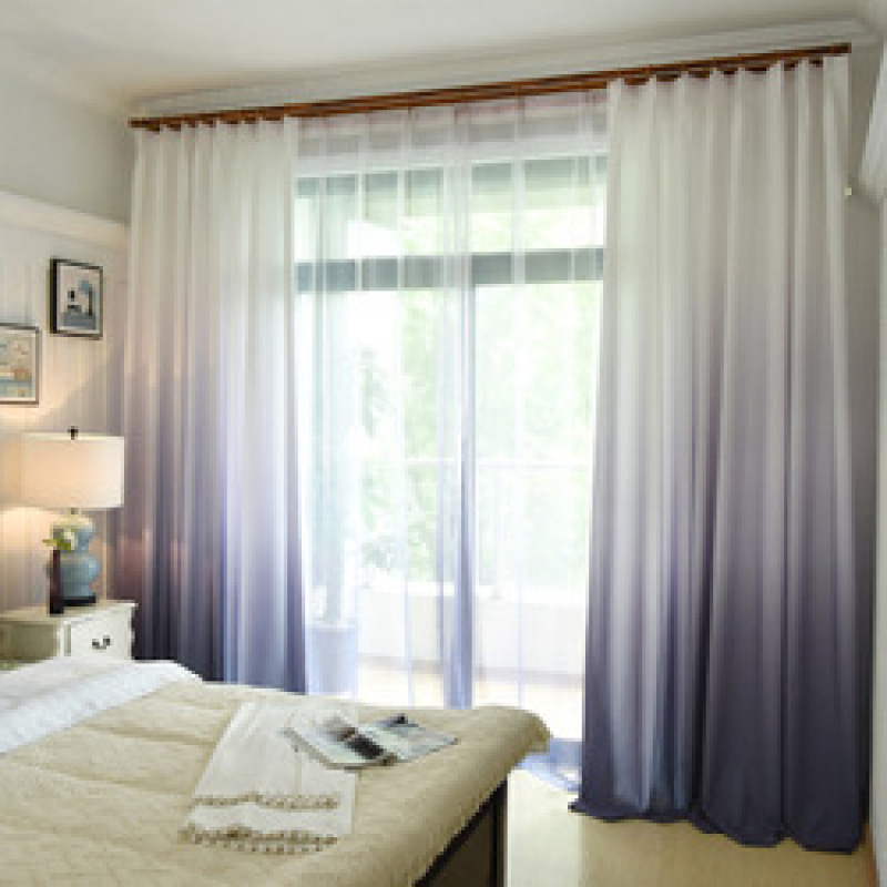 High quality gradient blue series window screen, multi-color optional solid color gradient window screen YK/