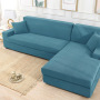 solid color corner sofa covers for living room elastic spandex slipcovers couch cover stretch sofa towel L shape