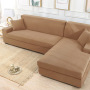 solid color corner sofa covers for living room elastic spandex slipcovers couch cover stretch sofa towel L shape