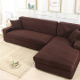solid color corner sofa covers for living room elastic spandex slipcovers couch cover stretch sofa towel L shape