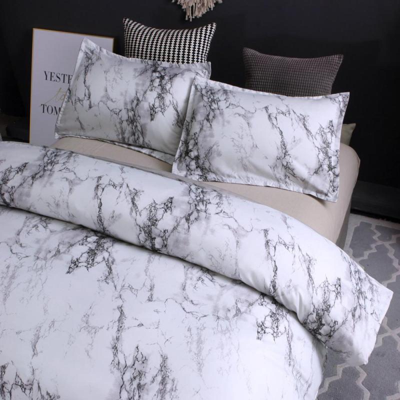 Printed Mable 3 Pcs Bedding Comforter Sets, Custom Bed Sheet Bedding Comforter Sets#