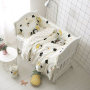 100% Cotton Nursery School Bedding Set Baby Bedsheet, Custom 3 Piece Suit Cartoon Bedding Sets/