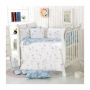 100% Cotton Nursery School Bedding Set Baby Bedsheet, Custom 3 Piece Suit Cartoon Bedding Sets/