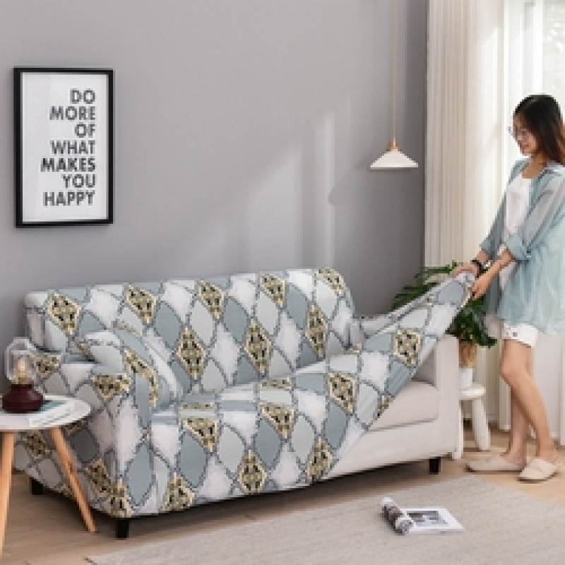 Wholesale Home Decoration Item Elastic Seat Cover For Sofa, 1/2/3/4 Seaters Sofa Slip Covers/