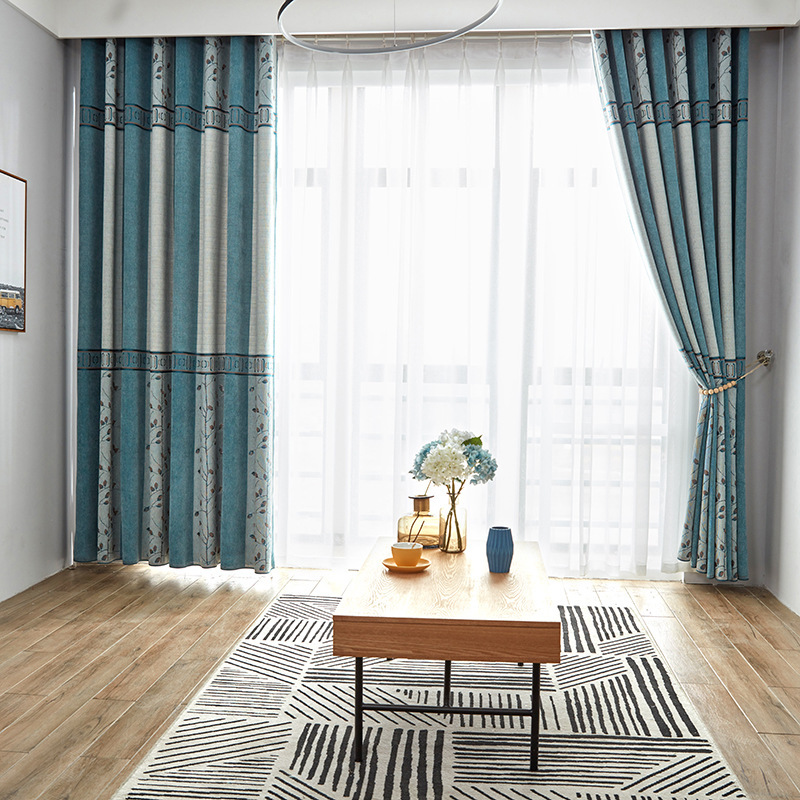 Latest Curtain Fashion Designs Jacquard Curtain And Drapes,For Home Used Blackout Cortinas Precios#