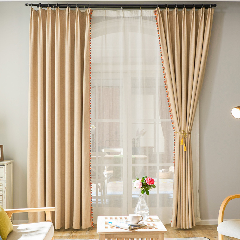 Decorativas Organza Window Patterns Home Decor Blackout Korean Curtain