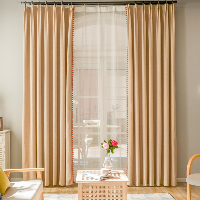 Decorativas Organza Window Patterns Home Decor Blackout Korean Curtain