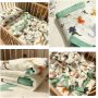 Newborn baby gauze supplies pure cotton baby hold by summer thin spring and winter quilt thickened newborn wrap/