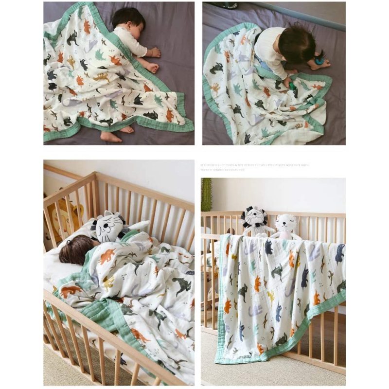 Newborn baby gauze supplies pure cotton baby hold by summer thin spring and winter quilt thickened newborn wrap/
