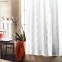 European Cotton Embroidery Shower Curtain, Waterproof Thickening Mildew Shower Curtain Partition/
