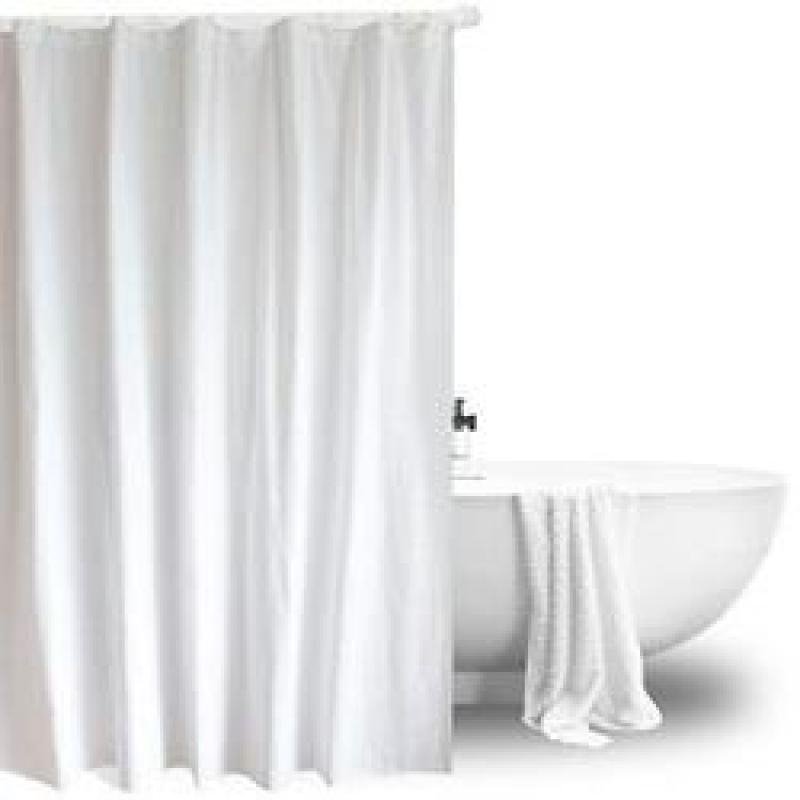 European Cotton Embroidery Shower Curtain, Waterproof Thickening Mildew Shower Curtain Partition/