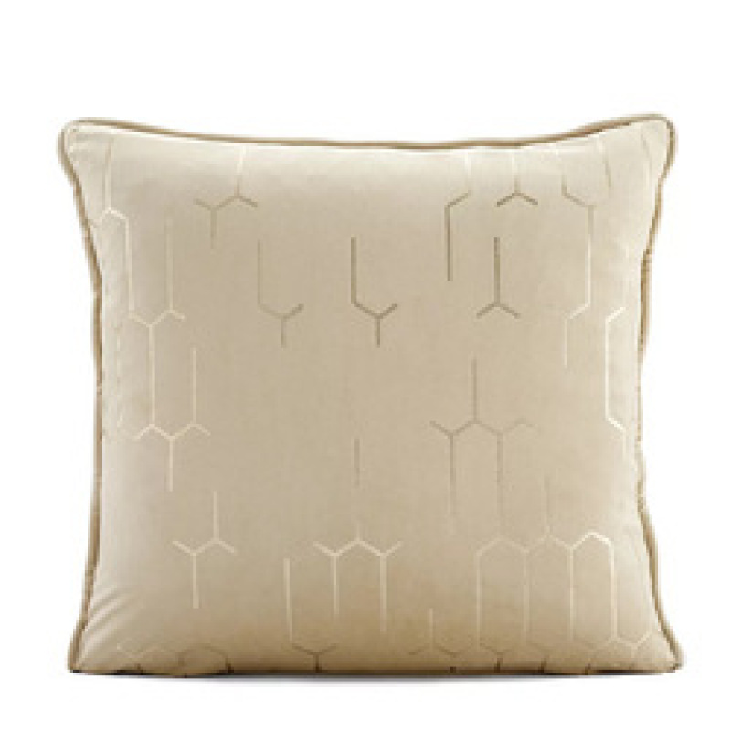 Ins Light Luxury Velvet Hot Pillow Nordic Living Room Sofa Office Nap Model Room Cushion,Knitted Cushion Cover Chair/
