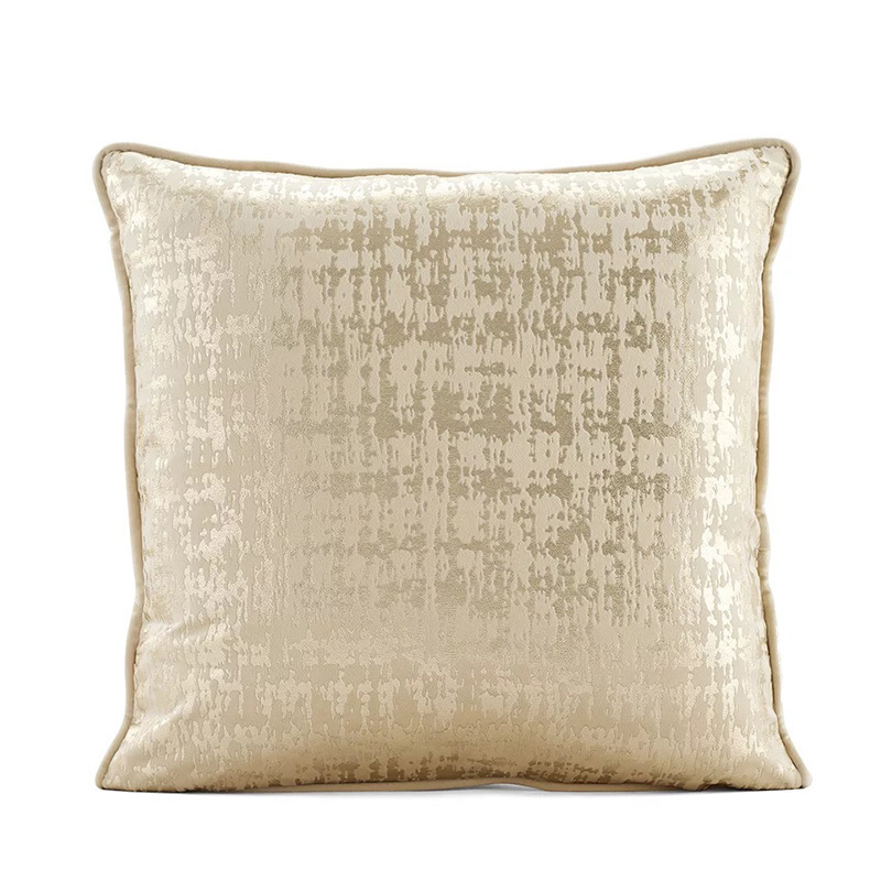 Ins Light Luxury Velvet Hot Pillow Nordic Living Room Sofa Office Nap Model Room Cushion,Knitted Cushion Cover Chair/