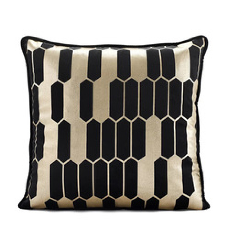 Ins Light Luxury Velvet Hot Pillow Nordic Living Room Sofa Office Nap Model Room Cushion,Knitted Cushion Cover Chair/