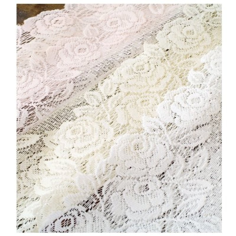 웨딩 파티 테이블 커버 생일 사용을위한 도매 고품질 아름다운 홈 장식 레이스 테이블 러너