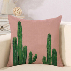 Polyester Throw Pillow Cases, Cushion Cover 50x50/