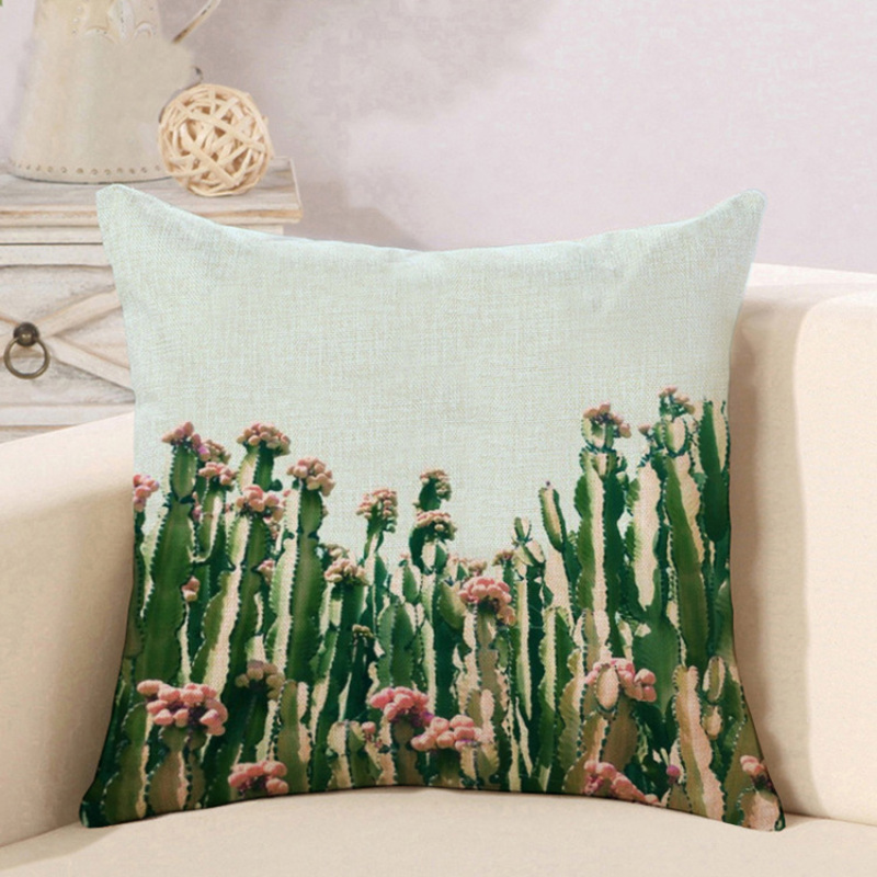 Polyester Throw Pillow Cases, Cushion Cover 50x50/