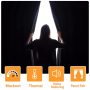100% blackout curtains for bedroom, thermal insula double layers blackout curtain pink blackout curtains home luxury