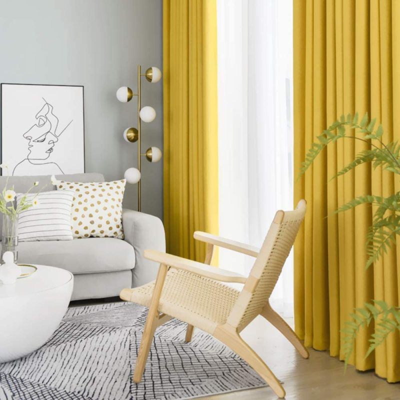 2021luxury block out home textiles Cationic bamboo curtains living room,wholesale european and american style sheer curtains/