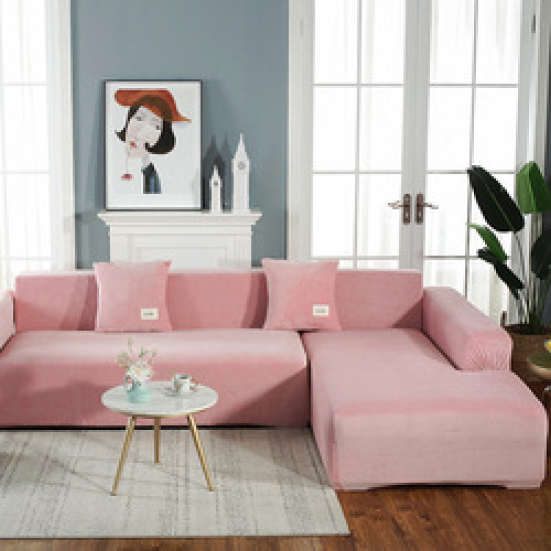 High Quality Velvet Covers Sofa, Custom Made Living Room Sofa Covers For 3 Seater Sofa/