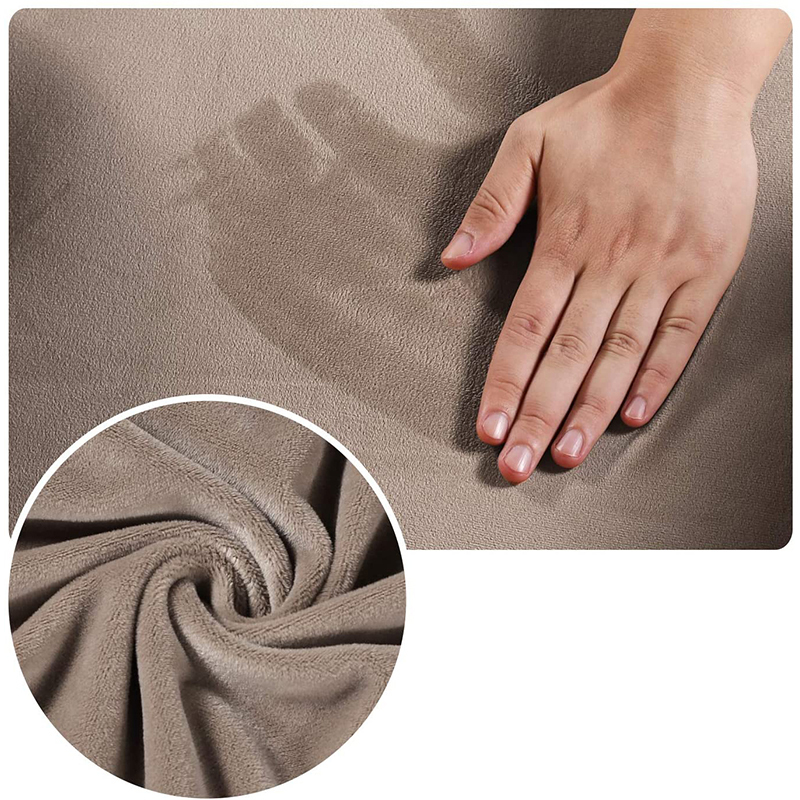 High Quality Velvet Covers Sofa, Custom Made Living Room Sofa Covers For 3 Seater Sofa/