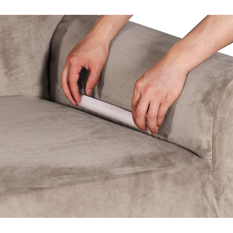 High Quality Velvet Covers Sofa, Custom Made Living Room Sofa Covers For 3 Seater Sofa/