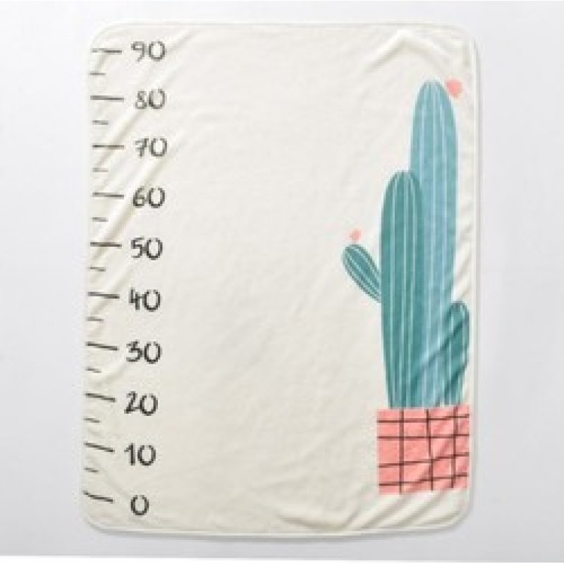 New baby mileage blanket, multi-color optional flannel mileage blanket/