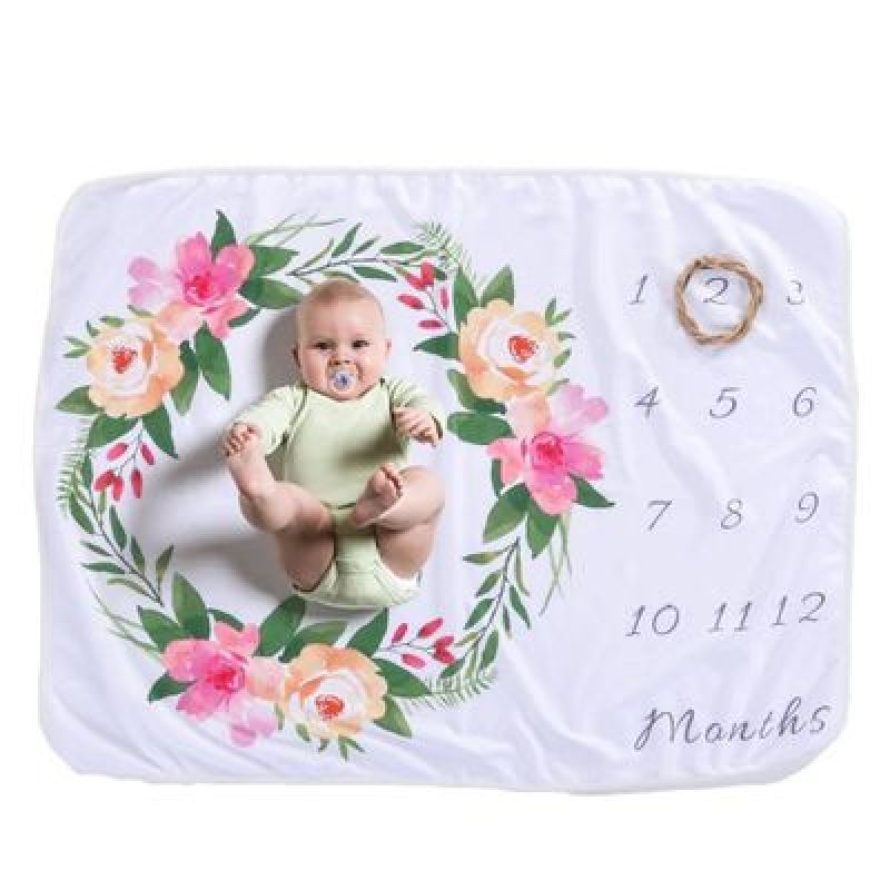New baby mileage blanket, multi-color optional flannel mileage blanket/