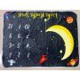 New baby mileage blanket, multi-color optional flannel mileage blanket/