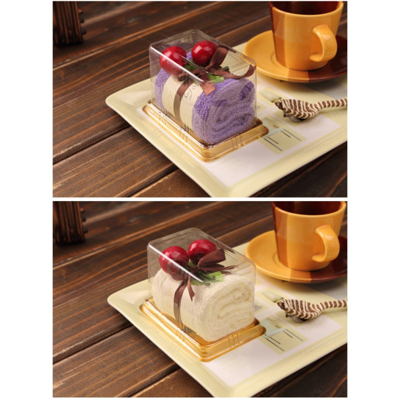 Gift birthday practical gift marriage microfiber OEM napkin Soft sweet and deliciousbaby kitchen cake towel cupcakes