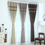 Professional china factory faux Linen 100% polyester Blackot curtain