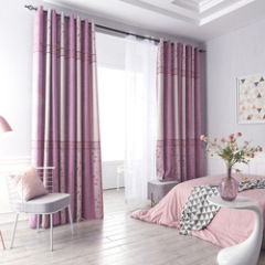 Super Soft Jacquard Curtain,Best Selling Products Blackout Curtain Fabric#