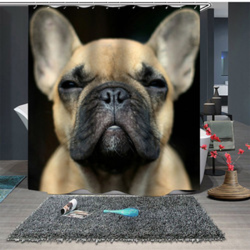 New century animal shower curtain, can lengthen custom shower curtain/