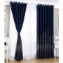 Amazon Top Seller 2019 Hanging Curtain Cloth,New  Bedroom silver foil print Curtain&
