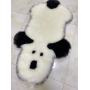 Anti-skidding mat 75cm*110cm Cute cartoon panda and dog pattern wool carpet for Living room sofa room blanket bed