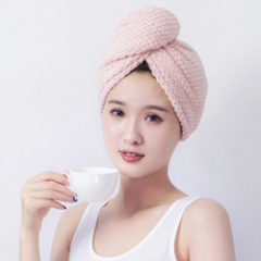Micron Pineapple Lattice Design Wraps Quick Dry Hair Towel, Lady Super Absorbent Soft Dryer Hair Towel/